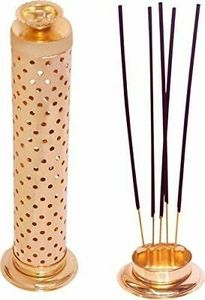 Brûleur d'encens en laiton autocollant d'encens en laiton massif porte-encens debout en or pour salle de Yoga à vendre produit - Product Image 6