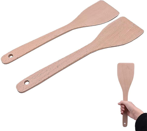 Turner de taberna de madera de acacia para cocina, herramientas de cocina ecológicas, cuchara, espátula, teca al mejor precio - Product Image 4