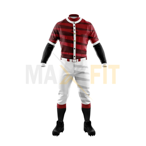 Ensemble de vêtements de sport respirants personnalisés uniformes de baseball et de softball avec logo d'équipe pour hommes femmes jeunes et taille plus style Hip Hop - Product Image 5