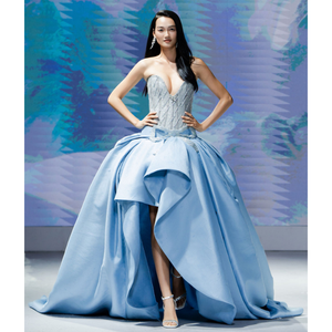 Robe pour dames Robe de soirée pour femmes Enzo Leo Premium Style OEM ODM Fabricants de vêtements Abordable de haute qualité Fourniture élégante - Product Image 1