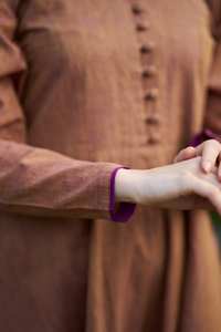 Robe en coton de style bohème à tissage à la main, longueur mollet, décontractée, occasionnelle, robe d'été pour femmes - Product Image 6