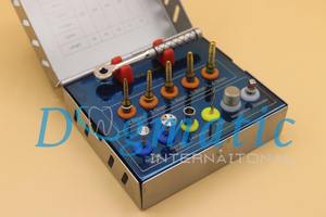 ชุดเครื่องมือทันตกรรมยกกระชับกระดูกเหล็กด้วยตนเองเครื่องมือผ่าตัดใส่รากฟันเทียม - Product Image 5