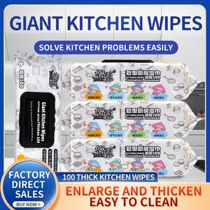 Lingettes de nettoyage de cuisine naturelles à base de plantes torchons au <span class=keywords><strong>citron</strong></span> pour couper la graisse au quotidien sans danger pour les mains et les surfaces - Product Image 5