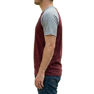 เสื้อยืดแขนสั้นลำลองทรงแร็กแลนสองสี คอกลม สำหรับผู้ชาย สวมใส่ได้ทุกวัน สไตล์สปอร์ต เสื้อยืดแขนสั้นลำลองทรงแร็กแลน ใส่สบาย - Product Image 4