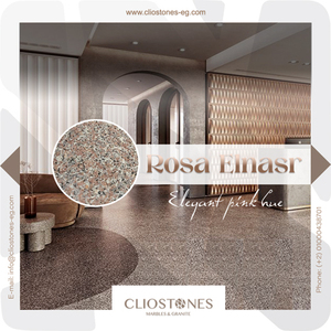 Élégant carrelage et dalle en granit de qualité supérieure Rosa-Nasr Décoration intérieure polie moderne pour une application de villa - Product Image 3