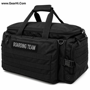 GearHi GH-088 Ruggedized Heavy Duty Boarding Team <b>Bag</b> Laser Cut <b>MOLLE</b> System 1000D Waterproof Cordura Nylon PU Coating - Product Image 1