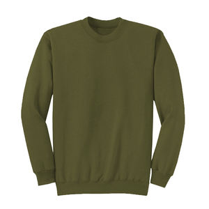 Sudadera de cuello redondo polar 3XL de alta calidad para hombre, Color sólido con pantalla DTF DTG, impresión Digital, sublimación, tela en relieve - Product Image 3