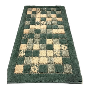 Tapis de bain vert MOSAIC (110x60cm) 13661 - Product Image 2