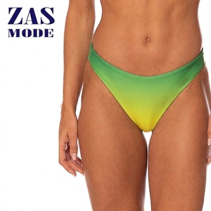 Nouvel Arrivage Culottes de bikini pour femme Euro US en soie glacée unie écologique - Taille mi-haute, sans coutures, effet push-up fessier, sans traces de culotte, sexy - Product Image 1