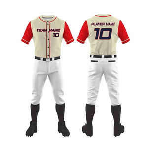 Uniforme de béisbol para Hombre Tallas adultas superventas, ropa deportiva para equipo, diseña tu propio logotipo, uniforme de béisbol para hombre - Product Image 1