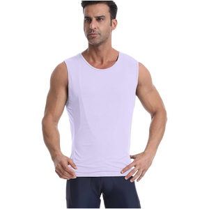 Bulk Sale Lightweight Fitness Men's Wear with <b>back</b> Pockets TankTop With High And Premium Quality Material 100% Polyester - Product Image 2