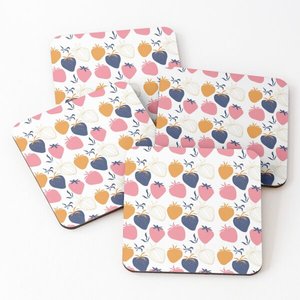 Best Selling Square Coasters <b>Wooden</b> Absorbent Drinks Nordic Coasters Set Holder <b>Blank</b> Print Custom White <b>Blank</b> <b>Wooden</b> Coasters - Product Image 3