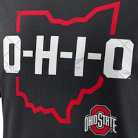 Camiseta Local de los Buckeyes del Estado de Ohio con Logotipo Personalizado de Alta Calidad al por Mayor - Negra