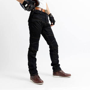 <b>Jeans</b> Racing Pant with High Elasticity Breathable & Quick Dry Design for <b>Men's</b> Motorbike Riding Comfort for <b>bikers</b> - Product Image 4