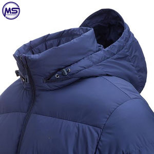 Doudoune professionnelle de haute qualité avec Logo imprimé personnalisé pour homme, avec manches longues et poches sur le devant - Product Image 5