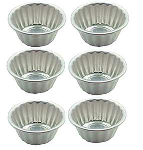 Wholesale Aluminum Cupcake <b>Pan</b> 6 Piece Silver Coating Bakeware Aluminum Cupcake <b>Pan</b> for Manufacture From India - Product Image 1