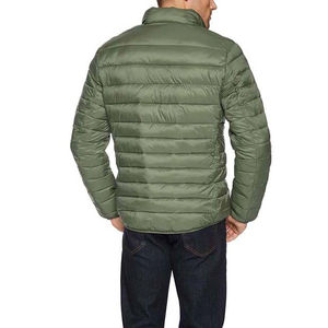 Dernier modèle Veste bouffante longue à capuche pour homme Style High Street Toile imperméable Polyester Fermeture éclair Hiver Taille 4XL - Product Image 2