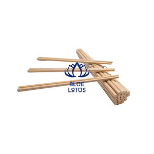 Palillo de madera hecho en Vietnam Fábrica Utensilios de cocina 2025 Utensilios de decoración Palillos Cuchara Loto azul - Product Image 1