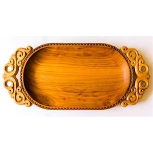 BANDEJA IMPRESA DE MADERA QUIEN MEJOR CALIDAD TALLADA Forma cuadrada disponible y artesanía de la India mejor muestra Venta caliente - Product Image 1