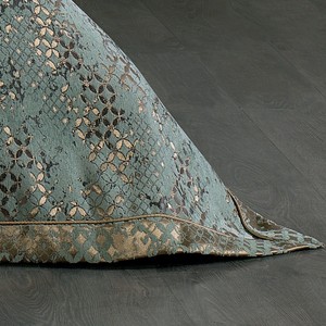 Ensemble de couvre-lit Guzide ANNA 4 pièces en chenille rayée 100% teinte, lavable, anti-acariens, taille King, pour usage domestique, Turquie - Product Image 6
