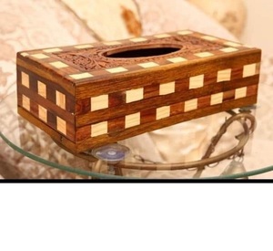 Porte-mouchoirs en métal de haute qualité et artistique avec un style décoratif élégant - Product Image 4