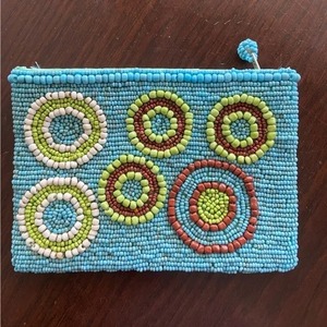 Monedero Pequeño con Cuentas para Monedas, Cartera de Moda Hecha a Mano, Bolsas para Monedas Artesanales con Diseño Colorido Hecho a Mano, Bolsas Bordadas con Cuentas - Product Image 6