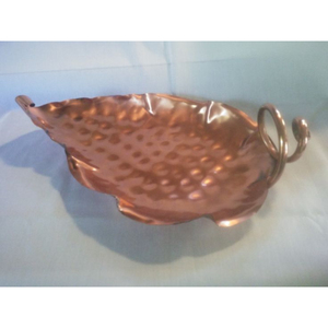 Bol de nourriture martelé en cuivre Vaisselle en métal plaqué cuivre de qualité supérieure Ustensiles de cuisine Idéal pour servir du chocolat et des desserts - Product Image 3
