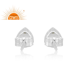 Pendientes de plata de ley fina hechos a mano en India con piedra preciosa de peridoto natural, joyería personalizada para mujer, regalo para ella. - Product Image 2
