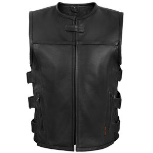 Chaleco de Moda Masculino Hecho a Medida, Alta Calidad, 100% Cuero Genuino, Transpirable, Precio Razonable para Invierno, Chaleco de Cuero de Calidad - Product Image 1