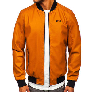 Chaqueta de bombardero Ligera y funcional Moda callejera Cierre de cremallera Ajuste cómodo Disponible para logotipo personalizado y pedidos a granel - Product Image 1