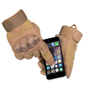 Gants tactiques respirants durables pour hommes avec écran tactile pour une utilisation en extérieur en cuir - Product Image 5