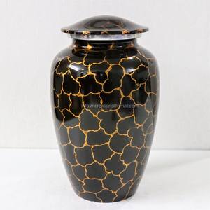 โกศอลูมิเนียมสำหรับผู้ใหญ่โกศสำหรับใส่เถ้ากระดูกของมนุษย์อุปกรณ์งานฝีมือโลหะ - Product Image 1