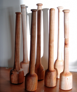 Gachas de avena de Acacia Spurtle de madera Natural Spurtle Gachas de avena con logotipo personalizado Natural de diferentes colores de madera Spurtle - Product Image 1