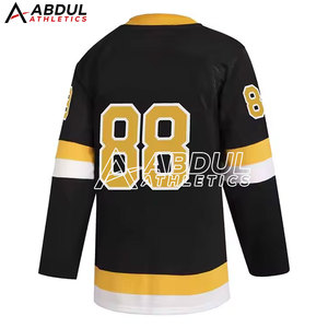 Camiseta Ligera de Hockey sobre Hielo, Corte Atlético, Tejido que Absorbe la Humedad, Ideal para el Día del Partido, Entrenamiento y Ropa Deportiva Informal - Product Image 4
