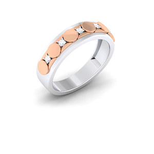 Bague en diamant pour homme en or massif 14 carats certifiée IGI Bague en diamant naturel véritable Bijoux élégants et simples - Product Image 6