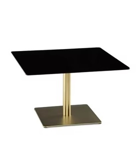Mesas metálicas al por mayor para restaurantes y hoteles, superficie fácil de limpiar, ideal para espacios de comedor de mucho tráfico y fines de decoración - Product Image 1