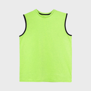 High Quality Tank Top Gym Workout Quick Dry Sleeveless Printed Sustainable Color Men's Sporty Muscle Fitness Top - Product Image 1
