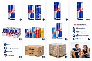 Boisson énergisante Red Bull originale 250 ml / 500 ml / Fournisseur de boissons énergisantes - Product Image 4