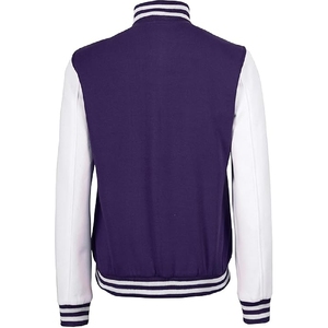<b>Men</b> varsity <b>jacket</b> white sleeve letterman baseball bomber classic collegiate <b>jacket</b> outerwear varsity <b>jacket</b> - Product Image 2