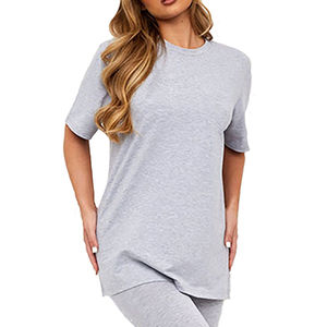 Professional Quality <b>Women's</b> Eco-Friendly Appliques Streetwear <b>T</b>-<b>Shirts</b> Stylish New Summer Top Trending Fashion at Low Price - Product Image 3