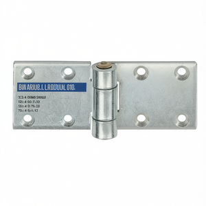 Bisagra de Acero Galvanizado en Azul VORMANN, 50 mm de Altura, 130 mm de Ancho, 4 mm de Grosor, Organizador de Gabinetes Enrollado - Product Image 3