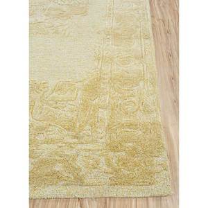 Mythos Gold 4m Wide Hand Tufted <b>Wool</b> Viscose Rug Medallion Rectangle for Home Living Room 10mm for Bedrooms - Product Image 4