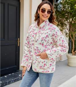 Chaqueta Acolchada de Alta Calidad para Mujer, Diseño Nuevo, Larga, para Invierno, Transpirable, Impermeable, de Lona Tejida, Abrigada, de Nailon para Exteriores - Product Image 2