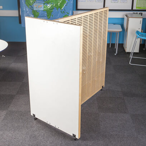 Divisores de Habitaciones Móviles de Madera con Pizarra Blanca (Parte Trasera Acústica) - Product Image 5