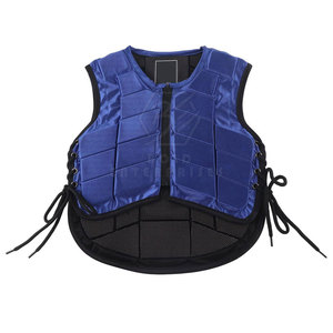 Chaleco para montar a caballo con relleno ligero y chaleco para montar a caballo de fácil ajuste con correas laterales flexibles - Product Image 1