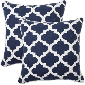 <b>Black</b> and White <b>Cushion</b> Cover -Handmade Cowhide Leather Patchwork Pillow with 3D Navajo Design | OEM Gift Wholesale Supply - Product Image 1