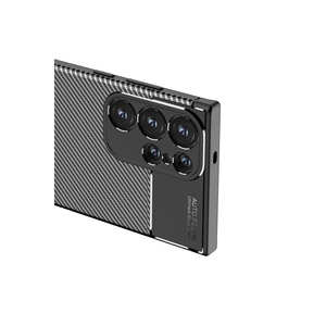 Samsung pour Galaxy S24 Ultra - Coque de protection souple en silicone ultra-fine antichoc - Noir - Product Image 5