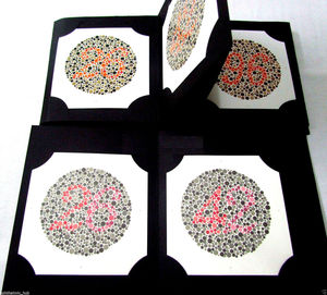 LIBRO DE PRUEBA ISHIHARA COLOR VISION PARA DEFICIENCIA DE COLOR-24 PLATOS CON MANUAL... - Product Image 5