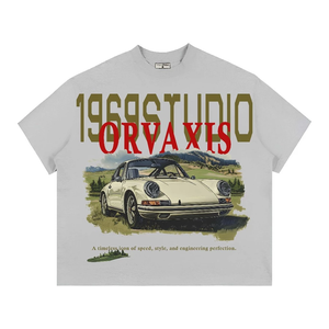 T-shirts confortables ODM OEM Boxy Form pour femmes et hommes de taille plus broderie courte surdimensionnée conçue pour les adolescents Made Vietnam - Product Image 4