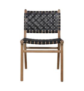 Simple Design Modern Nordic Wood Natural Faux Leather <b>Outdoor</b> Fabric Providers Dining Wood <b>Chair</b> - Product Image 1